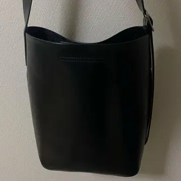 UNIQLO 가죽 숄더백 핸드백 블랙