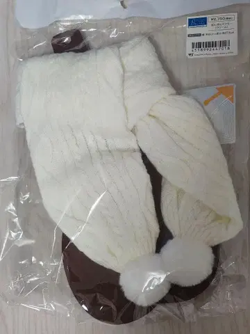 보크스 퐁퐁 머플러 (크림)