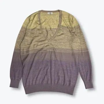 2011s DRIES VAN NOTEN 그라데이션 니트 가디건