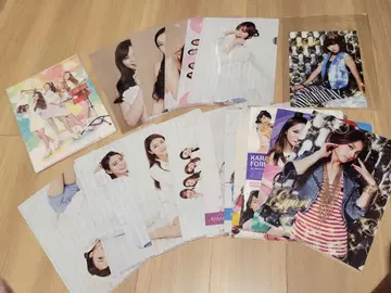 K-POP KARA 클리어 파일 세트