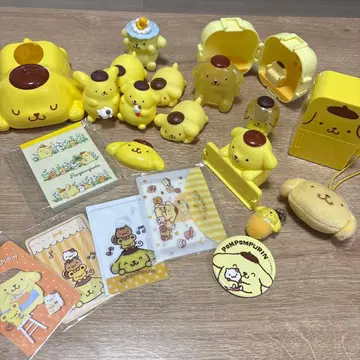 산리오 폼폼푸딩 캐릭터 굿즈 세트