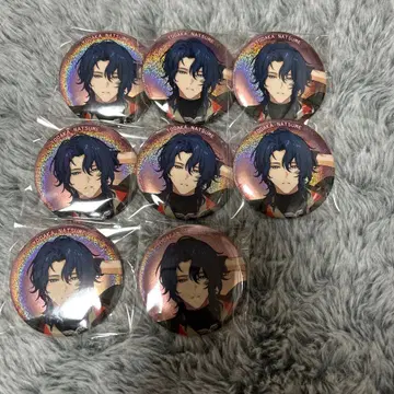 에이트리 나츠메 야타카 캔뱃지 8개 세트