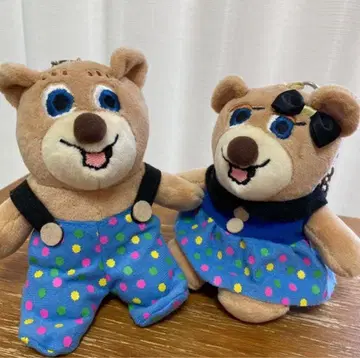 러브러리 바이 페이러 올드 테디 & 테디걸 마스코트 참