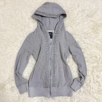 00년대 y2k 세실 맥비 후드 부착 후드티 헤이세이 갸루