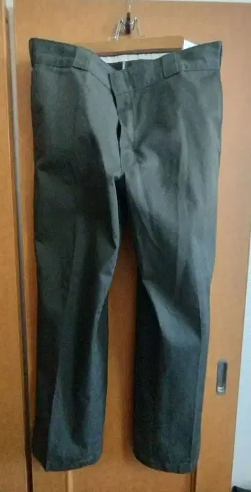 Dickies 874 오리지널 워크 팬츠 L30 W36 올리브 그린
