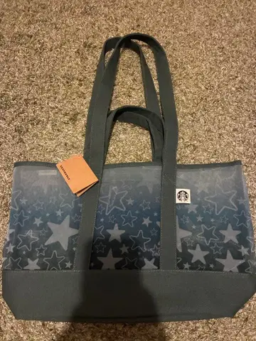 대만 한정판 스벅 토트백 미사용