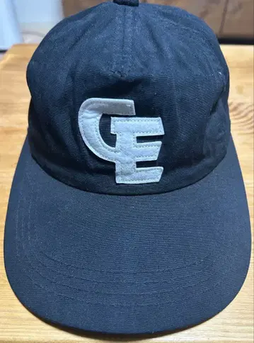 90 초기 굿이너프 goodenough 펠트 캡 블랙 코튼