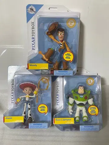 토이스토리 우디 제시 버즈 라이트이어 피규어 세트