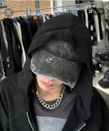 [ Never mind the XU ] wash denim cap