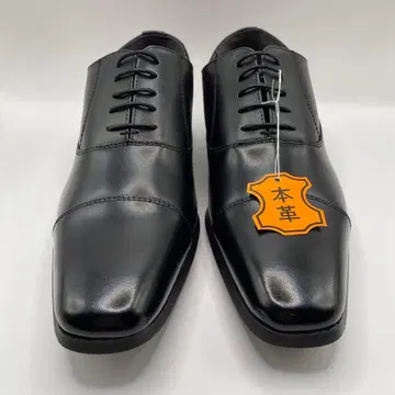 미사용 쿠인 클래시코 싱글 칩 드레스 슈즈 27.5cm 블랙