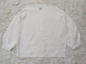 Spick & Span 아이보리 니트 스웨터 긴팔