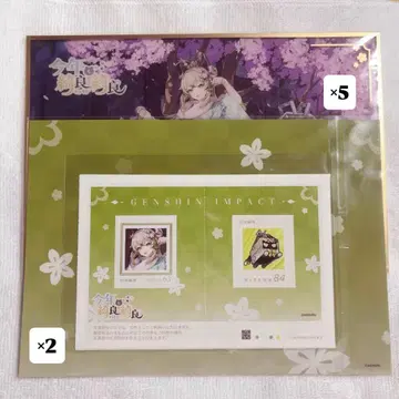 원신 키라키라 올해도 키라키라 아크릴 색지