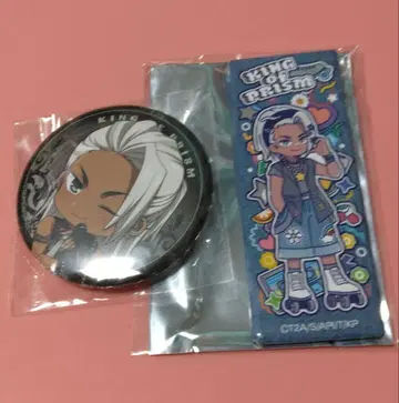 KING OF PRISM 킹프리 쿠로카와 레이 캔뱃지