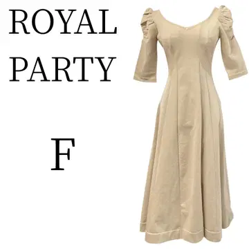 새상품급 ROYAL PARTY 로얄 파티 아이보리 5부 소매 7부 소매