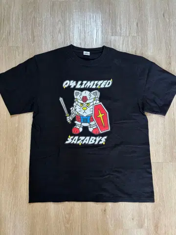 04 LIMITED Sazaby 티셔츠 블랙 XL