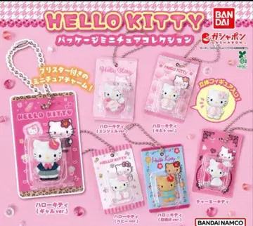 HELLO KITTY 미니어처 피규어 5개 세트