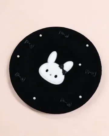 복슬복슬 토끼 베레모