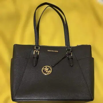 미사용 MICHEAL KORS 토트백 가죽 블랙
