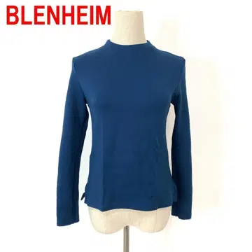 A5227 블렌헤임 긴팔 상의 티셔츠 스트레치 파랑 네이비 S