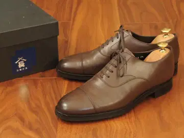 새상품급 삼양 산초 아메요 방수 토모지로 드레스 슈즈 7.5