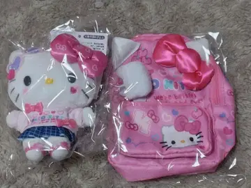 산리오 산리오학원 키라메키제 헬로키티 마스코트 파우치