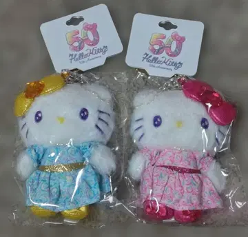 산리오 퓨로랜드 헬로키티 50주년 마스코트 키티 & 미미
