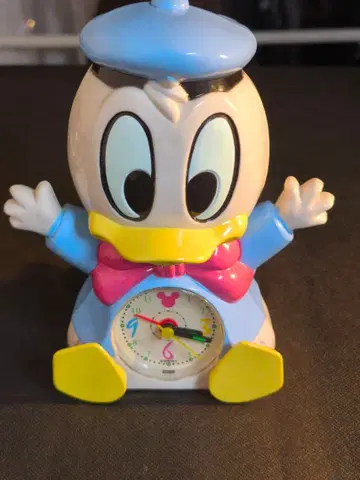 [ 중고 정크제품 ] 도널드 덕 말하는 알람 시계