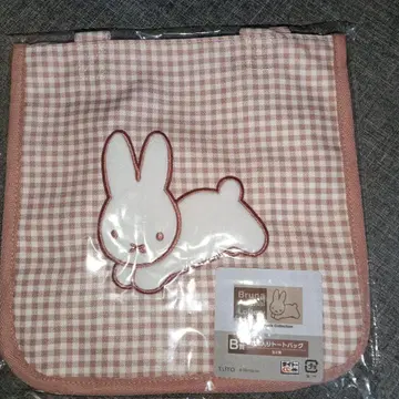 블루나 토끼 자수 토트백 블루 애니멀 다이토 복권 B상