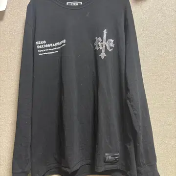 RTEG 블랙 긴팔 셔츠 X-Large