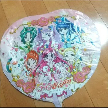 [레어] Yes 프리큐어 5 GoGo! 마일러 벌룬 알루미늄 풍선 1개