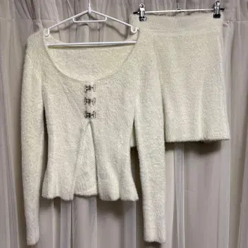 Darich 샤기 니트 셋업