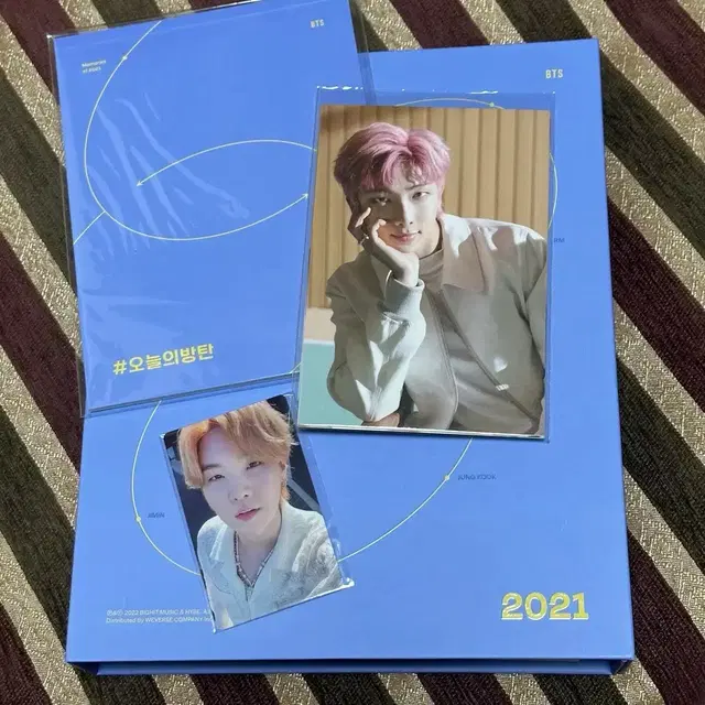 방탄소년단 2021 메모리즈 슈가포카