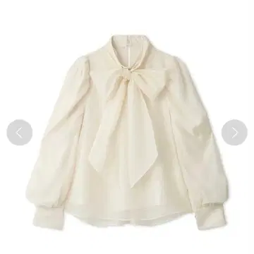 LILYBROWN 빅 보타이 블라우스 리본 긴팔