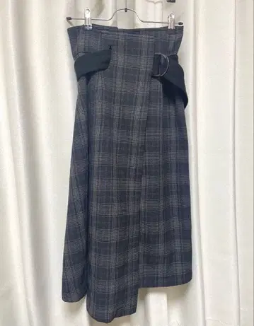 UNITED TOKYO 글렌체크 랩스커트