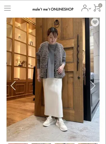 2025AW 이번 시즌 구매품 QTUME 컬리 퍼 베스트 라빠르망