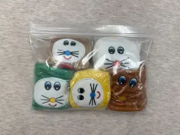 동물 캐릭터 봉제 인형 5개 세트