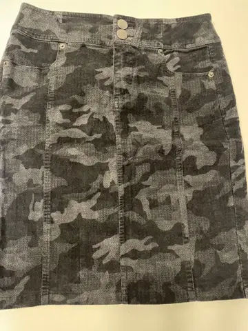 카모 패턴 타이트 스커트 9호 블랙 계열