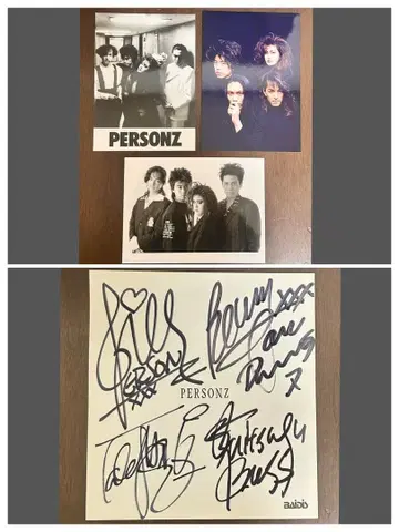 PERSONZ 퍼슨즈 친필 사인 브로마이드 포함