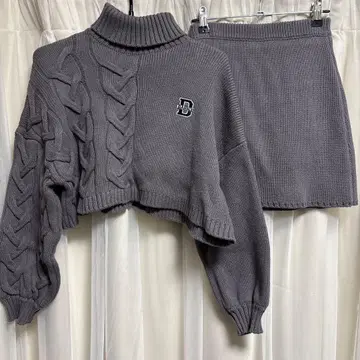 Darich 와펜 케이블 니트 셋업