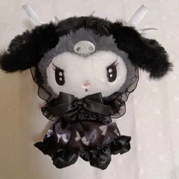 산리오 쿠로미 봉제 인형 에코백 (달밤의 쿠로미) 미사용 새상품