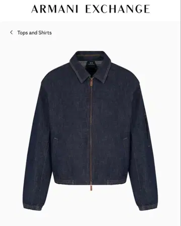 ARMANI 데님 자켓