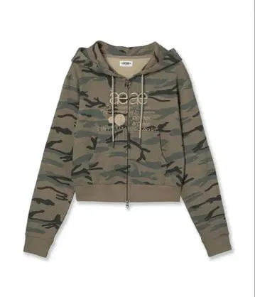 aeae 카모 패턴 후드 부착 후드티