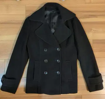 ANAYI 아나이 울 캐시미어 혼방 블랙 피 코트