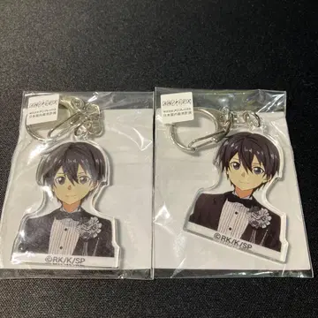 키리토 아크릴 키링 2점 소드 아트 온라인 별 없는 밤의 아리아 복권