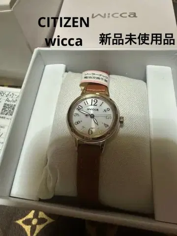 CITIZEN wicca 솔라 전파 손목시계 KR3-627-10