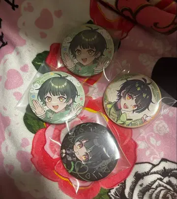 스타폴라 키사라기 유우 캔뱃지 4개 세트