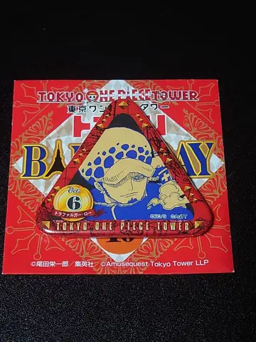 도쿄 원피스 타워 통가리 BD 캔뱃지 로우