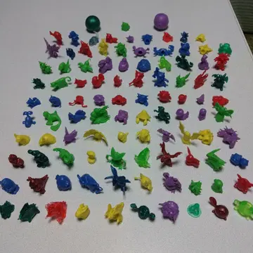포켓몬 빨강 초록 PVC 피규어 99종 세트 + 덤