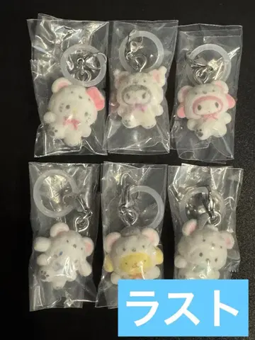 산리오 캐릭터즈 메지루시 액세서리 후와후와 스노우 풀컴프