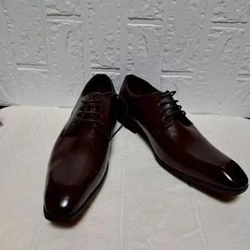 새상품급 ESPERER U칩 비즈니스 슈즈 다크 브라운 25cm